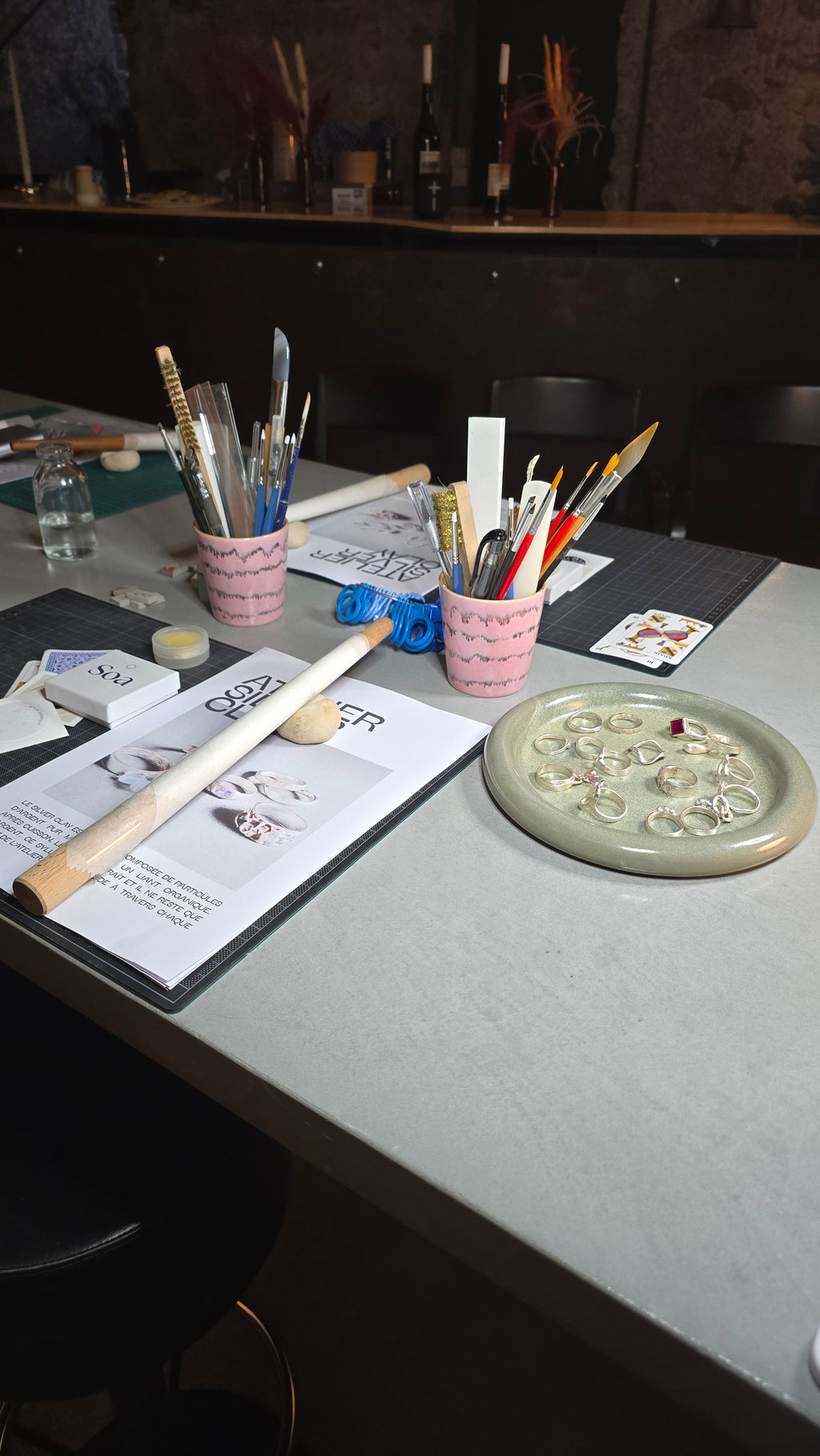 Atelier bague en Silver Clay — Lausanne