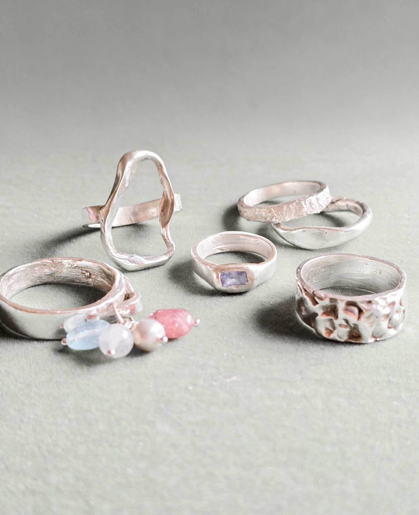 Textured Forms: Atelier création de bague en Silver Clay - Soa Rituals