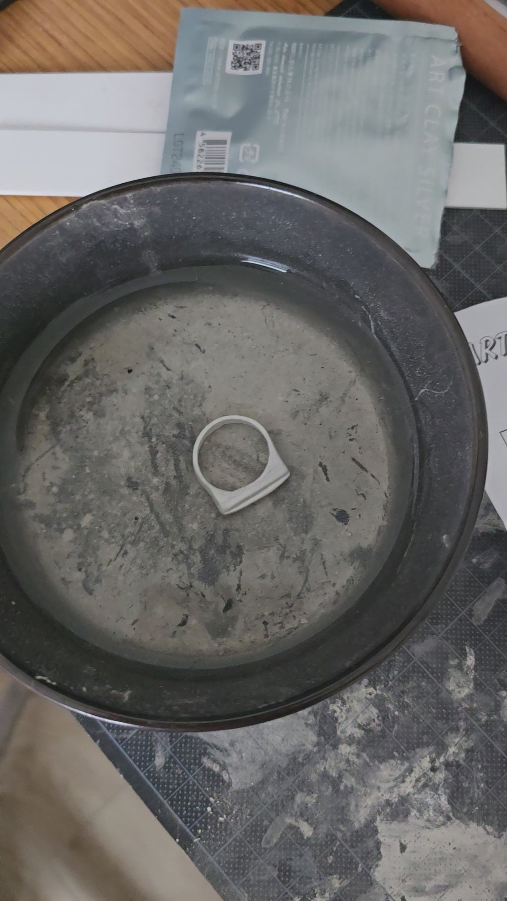 Atelier bague en Silver Clay Montreux
