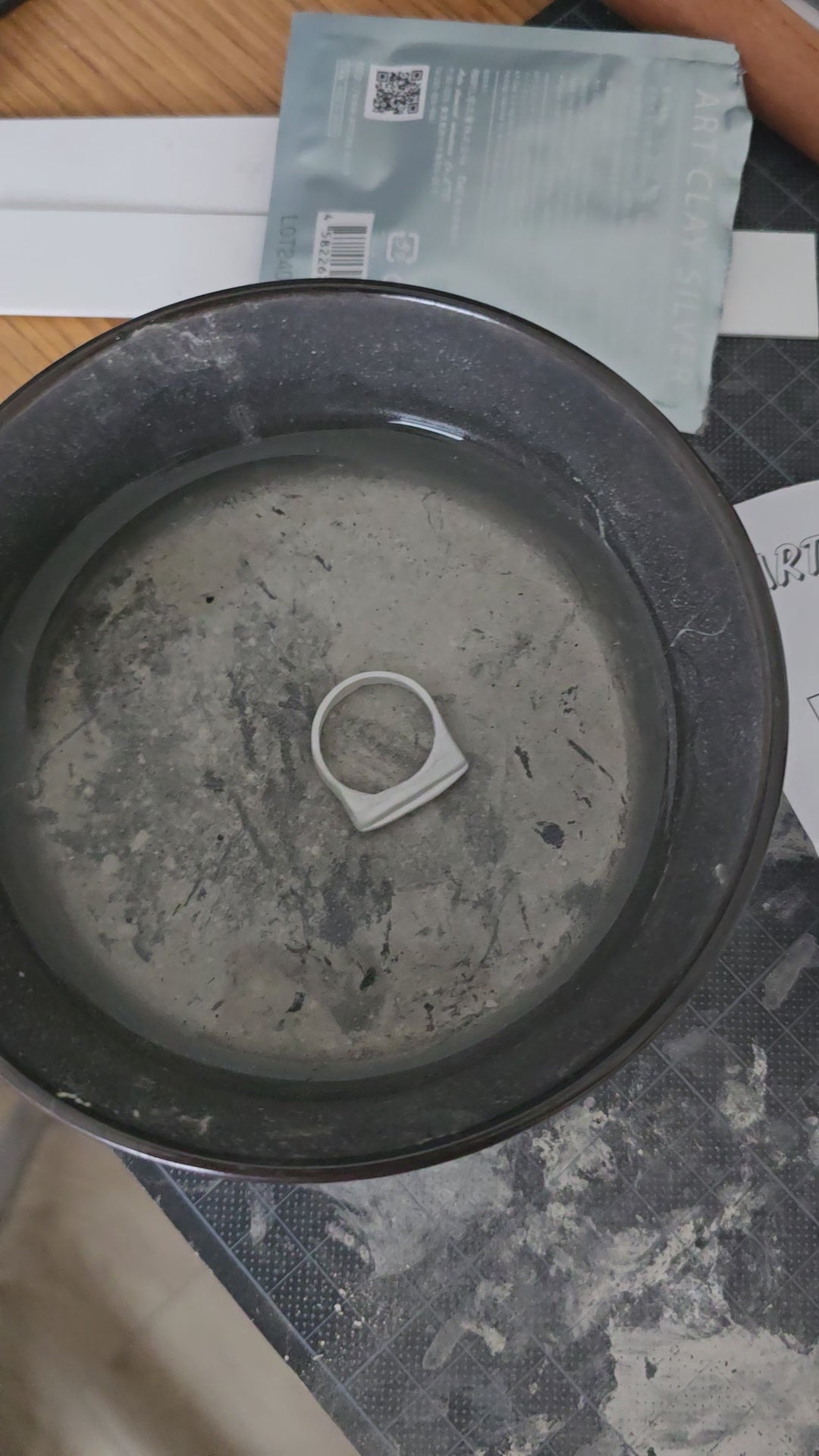 Atelier bague en Silver Clay Montreux