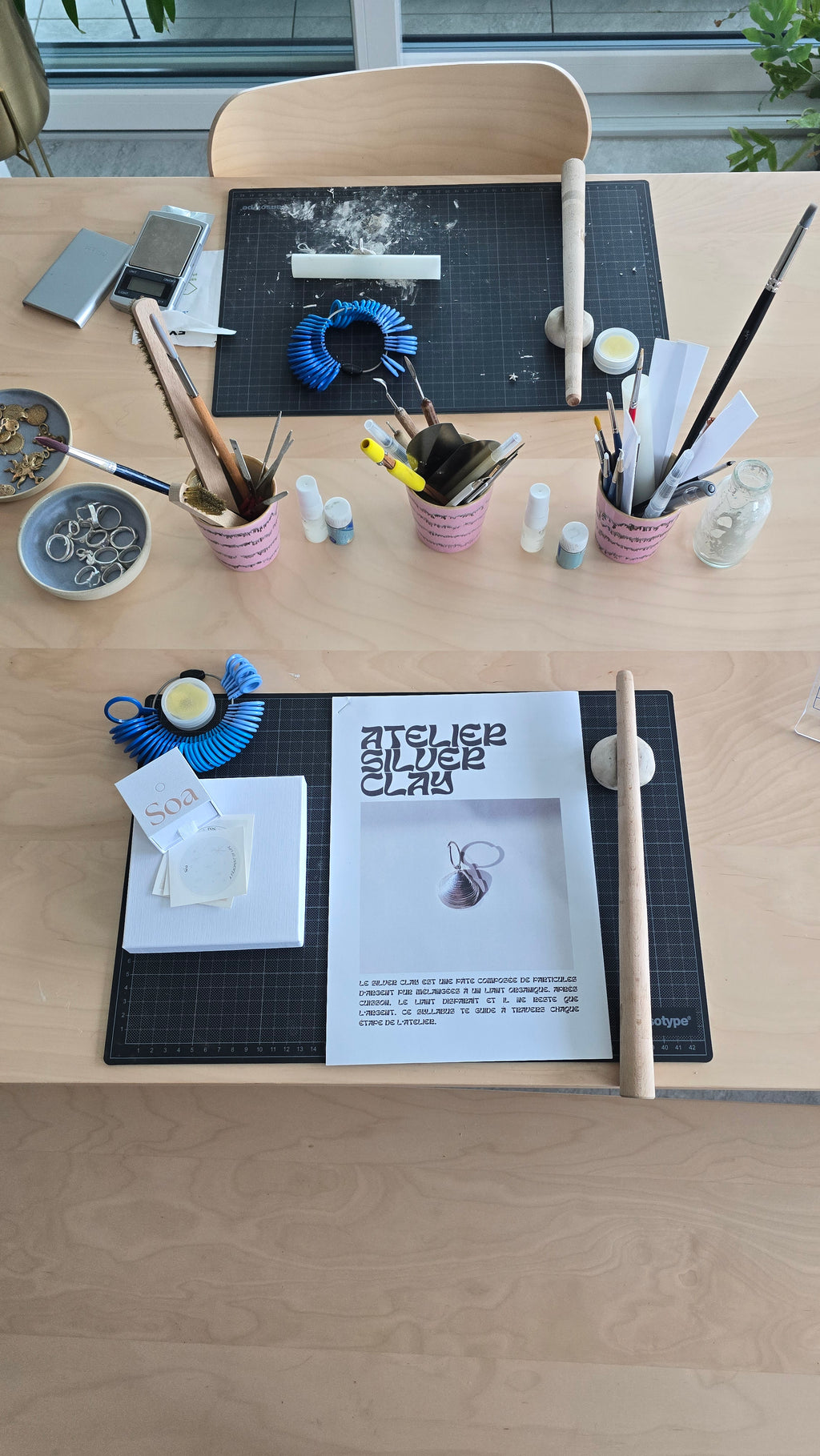 Atelier bague en argent — Mézières