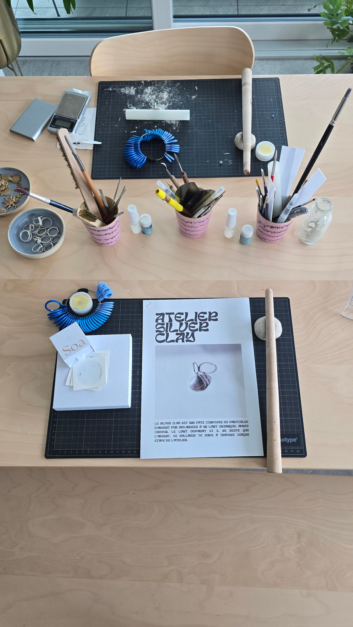 Atelier bague en argent — Mézières