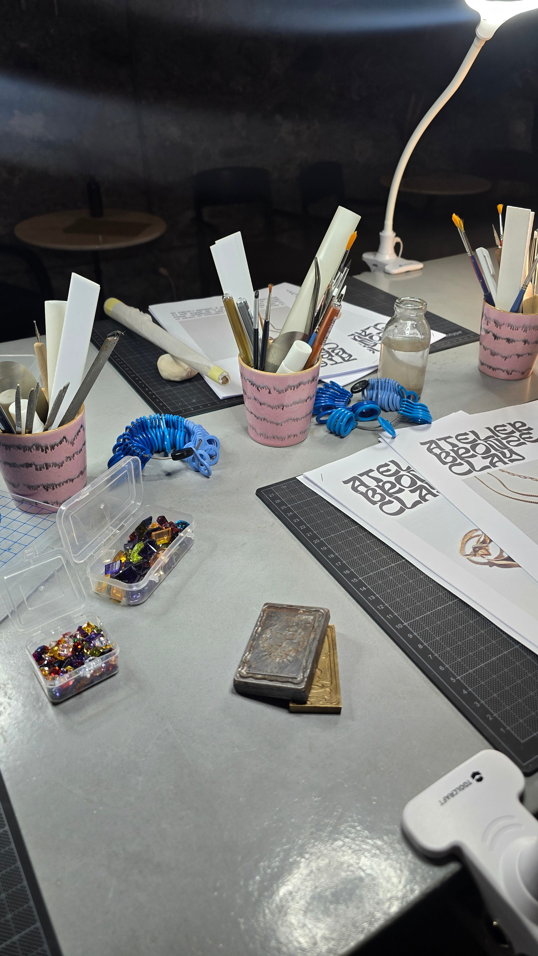 Atelier Bagues en Bronze Vevey